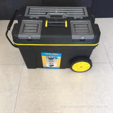 Wheels multi functional tool storage box